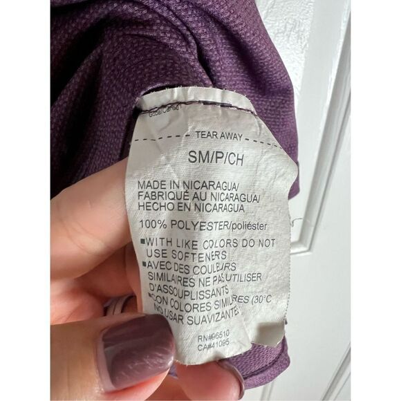 Underarmour Mens The Tech Tee Purple Shirt Size Small - Picture 3 of 4